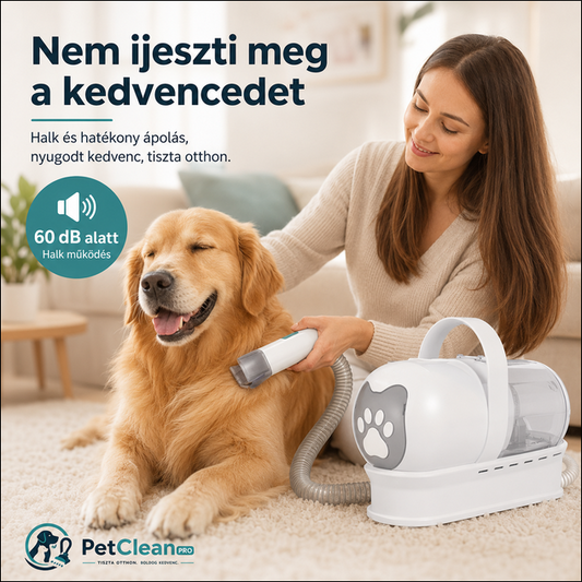 PetClean Pro™ – 7 az 1-ben kisállat-szőrápoló porszívó